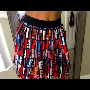 Pleated skirt